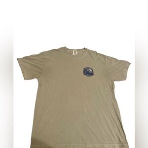 Miller Brewing Co Milwaukee Graphic T-Shirt Comfort Colors Tan Tee Men’s XL